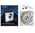 Lian-Li UNI FAN SL WIRELESS LCD ARGB REVERSE PWM 120mm - Blanc, miniature 5