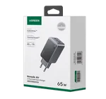 UGREEN Chargeur secteur Nexode S  65W 3 ports - USB-A + 2xUSB-C - Gris, miniature 2