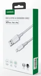UGREEN Câble USB-A Mâle vers Lightning Mâle - 1,5m - Blanc, miniature 2