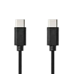Nedis Câble USB-C vers USB-C 60 W - 1m - Noir, miniature 1