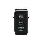 Port Chargeur mural 100W GaN 3 ports + Câble USB-C - 2m, miniature 3