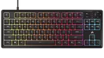 Corsair K55 Core TKL - Membrane - Filaire - RGB - Noir, miniature 1
