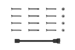 Alphacool Apex Stealth Metal 120mm - 2000rpm Chrome, miniature 5