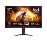 AOC G4 CQ27G4Z2 - 27" CURVE QHD 260Hz Fast-VA 1ms HDR, miniature 1