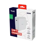 Trust Chargeur universel MAXO 100W - USB-C + Câble 2m USB-C - Blanc, miniature 5