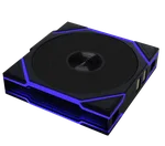 Lian-Li UNI FAN TL Sans fil LCD ARGB PWM + Contrôleur Reverse Blade - Pack 3x120mm - Noir, miniature 2