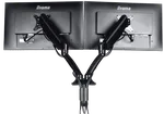 Iiyama DS3002C-B1 Bras pneumatique pour deux moniteurs bureautiques 27" max-Seconde Vie, miniature 9
