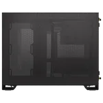 Corsair 2500X Tempered Glass mATX MT - Black/Obsidian Alum, miniature 4