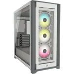 Corsair iCUE 5000X RGB Tempered Glass - White, miniature 1