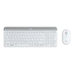 Logitech MK470 White - Slim Wireless Combo, miniature 1