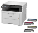 Brother DCP-L3520CDWE Laser + Cartouche TN248 CMYK, miniature 1