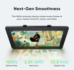 XPPEN Artist Pro 24 Gen 2 165Hz MD240QH-EU - 5080LPI 24" Noir, miniature 2