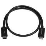 StarTech Câble Thunderbolt 3 USB-C mâle/mâle - 0.5m - Noir, miniature 4