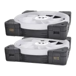 Thermaltake SWAFAN EX12 ARGB Noir - 120mm - Pack de 3 - Magnetic Quick, miniature 3