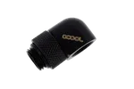 Alphacool Fitting coudé rotatif 90° noir -  14mm - 4 pièces, miniature 3