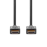 Nedis Câble HDMI HighSpeed + Ethernet mâle/mâle - 5m - Noir, miniature 2