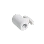Alphacool Vanne à Bille 2 Voies pour Embouts 1/4" - Blanc, miniature 2