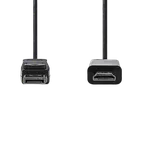 Nedis Câble DisplayPort 1.2 vers HDMI 1.2 mâle/mâle - 2m, miniature 2