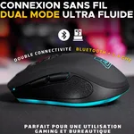 The G-LAB Kult Krypton - Sans-Fil - RGB - Noir, miniature 2
