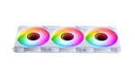 Phanteks M25 Gen2 PWM Blanc Reverse Blade (3x120mm) D-RGB-Seconde Vie, miniature 5