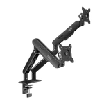 AOC Double Bras à ressort mécanique à gaz de 27" à 34" VESA 100x100 Max, miniature 4