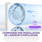 NZXT F420RGB Core Fan (Single Frame) - Blanc, miniature 11