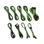 CableMod Cable Kit C-Series PRO ModMesh Black/Light Green Corsair - CM-PCSR-FKIT-NKKLG-R, miniature 2