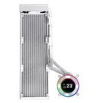 Lian-Li Hydroshift II LCD-C 360 Fanless ARGB Blanc, miniature 2