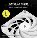Corsair AF140 ELITE Blanc 140mm, miniature 2