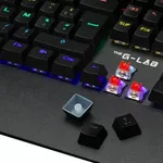 The G-LAB Keyz Carbon EX - Mécanique - Filaire - RGB - Noir, miniature 3