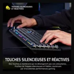 Corsair Skiff 100 Plus - Membrane - Filaire - RGB - Noir, miniature 3