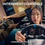 Logitech G923 Racing Wheel & Pedals PC et Playsation Edition, miniature 6