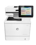 HP Color LaserJet Enterprise MFP M577dn - Blanc, miniature 1