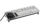Alphacool Core Distro Plate 360 gauche V.2 avec pompeD5 Apex, miniature 1