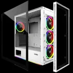 M.RED WHITE DESTROYER Glass-G - ARGB - MT/ATX, miniature 2