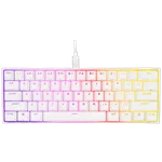 Corsair K65 RGB Mini 60% Blanc (Cherry MX Red), miniature 1