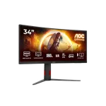 AOC CU34G4 - 34" CURVE UWQHD 180Hz Fast VA 0.5ms Adaptive Sync FreeSync Premium, miniature 2