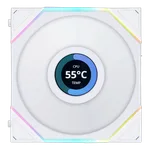 Lian-Li UNI FAN LCD TL120 120mm Blanc - kit de 3, miniature 2