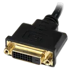 StarTech Adaptateur HDMI 1.4/DVI-D mâle/femelle - 20cm - Noir, miniature 3