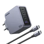 UGREEN Chargeur secteur 160W 4 ports + Câble USB-C - 1,5m, miniature 4