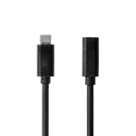 Nedis Câble USB-C 3.2 mâle/femelle - 60W - 1m - Noir, miniature 3