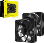 Corsair RS140 MAX PWM 140 mm Double Pack - Noir, miniature 6