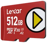Lexar Micro SDXC 512Go Class 10 U3 V30 A2 LMSPLAY512G-BNSNG, miniature 2