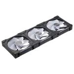 Phanteks D30 PWM Reverse Airflow D-RGB - Pack 3x140mm-Noir, miniature 2