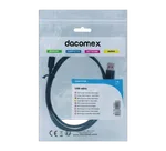 Dacomex Câble USB-A 2.0 vers Micro USB B mâle/mâle - 1m - Noir, miniature 2