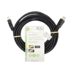 Nedis Câble HDMI HighSpeed + Ethernet mâle/mâle - 5m - Noir, miniature 1
