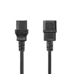 Nedis Rallonge IEC C14 vers IEC C13 - 3m - Noir, miniature 3