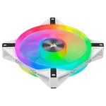 Corsair Kit x2 iCUE QL140 RGB Blanc 140mm - CO-9050106-WW, miniature 4
