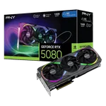 PNY RTX 5080 16GB ARGB Overclocked Triple Fan, miniature 1