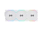 Lian-Li UNI FAN TL Sans fil ARGB PWM - Pack 3x120mm - Blanc, miniature 2